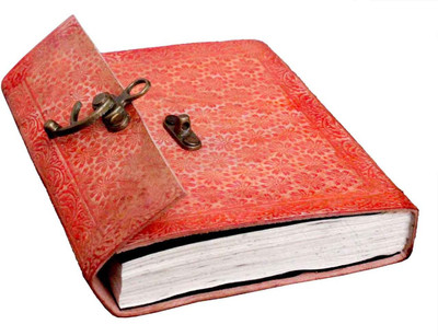 

Bahubali Craft A6 Diary(Handcrafted 100% Pure Leather, Orange)