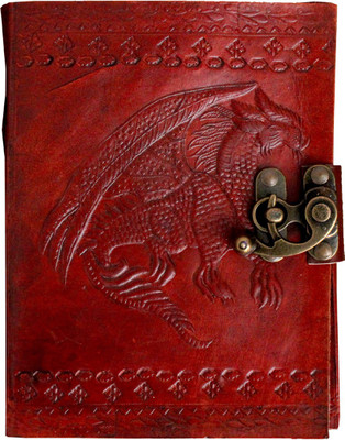 

Bahubali Craft A5 Diary(Handcrafted 100% Pure Leather, Brown)