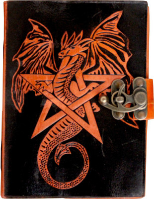 

Bahubali Craft A5 Diary(Handcrafted 100% Pure Leather, Orange)