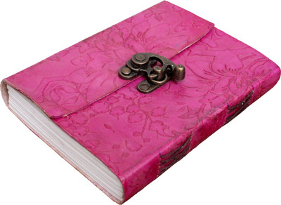

Bahubali Craft A6 Diary(Handcrafted 100% Pure Leather, Pink)