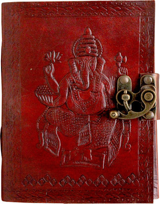 

Bahubali Craft A6 Diary(Handcrafted 100% Pure Leather, Brown)