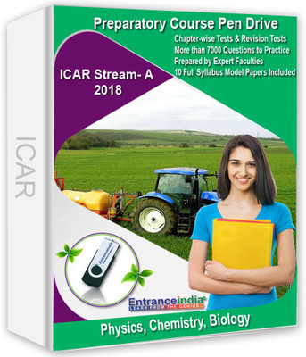 

EntranceIndia ICAR Stream A 2018 Preparatory Course with Model Papers(Pen Drive)