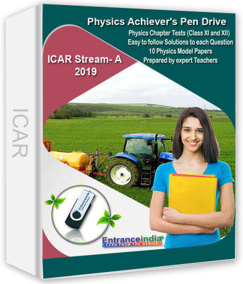 

EntranceIndia ICAR Stream A 2019 Physics Achievers with Physics Model Papers(Pen Drive)