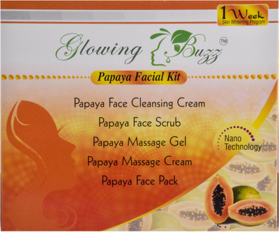 

Glowing Buzz Glowing Buzz Papaya Facial Kit 100 g(Set of 5)