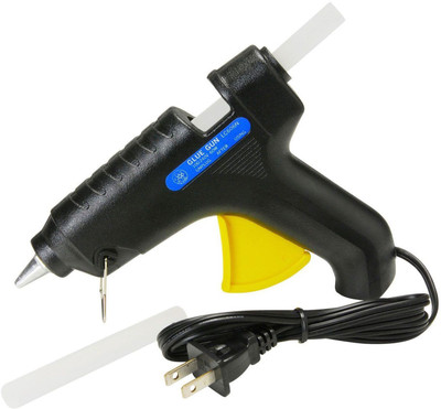 

Generic Don Brand Hot Melt Glue Gun 40 W + 6 Pcs BIG Glue Sticks Free Standard Temperature Corded Glue Gun(3 mm)
