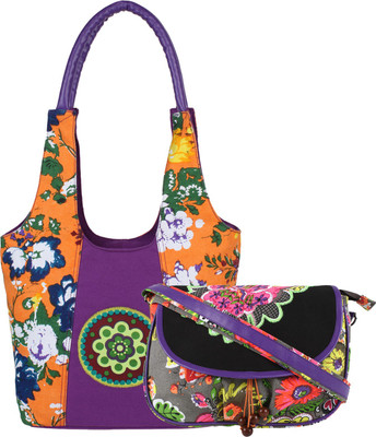 

Anekaant Hand-held Bag(Multicolor)