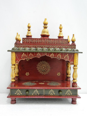

Shivay Arts Wooden Home Temple(Height: 46 cm)