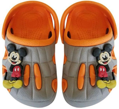 

Princess Wardrobe Boys & Girls Slip-on Clogs(Orange