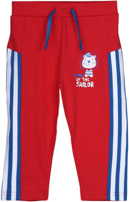 Chirpie Pie by pantaloons Track pant For Boy's(Red Pack of 1) available at flipkart for Rs.149
