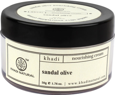 

Khadi Natural Sandal & Olive Nourishing Cream(100 g)