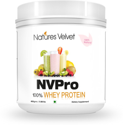 

Natures Velvet Lifecare NVPRO, 400gms Whey Protein(400 g, Natural)
