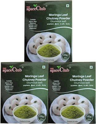 

The Spice Club Moringa Leaf Chutney Powder 100g (Pack of 3) 300 g(Pack of 3)