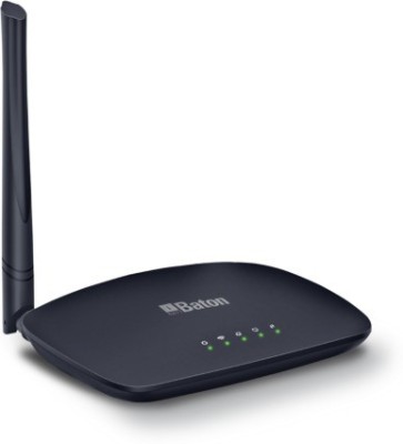 

iBall 2-Port Wireless-N Broadband Router Router(Black)