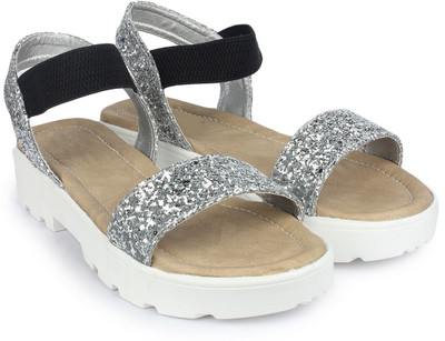 

Do Bhai Women Silver Flats