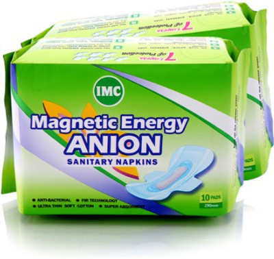 

IMC MAGNETIC ENERGY ANION SANITARY NAPKINS Sanitary Pad(Pack of 30)