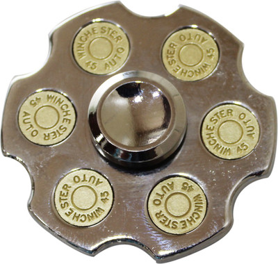 

Toys Factory Designer Bullet Gold Metallic Fidget Hand Spinner(Gold)
