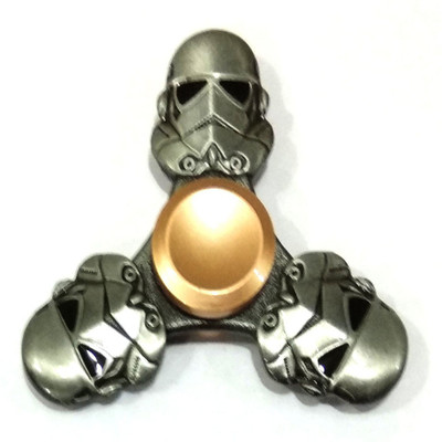 

Happy GiftMart High Quality Metal Star Wars Darth Vader Grey Fidget Finger Spinners With Guaranteed 2 Minute Spin Time(Grey)