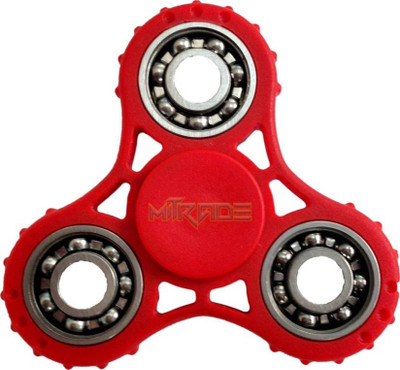 

Mitrade Hand Spinner, Ultra Fast Bearings, Finger Toy, Great Gift for ADD, ADHD, Anxiety and Autism Adult Children(Red)