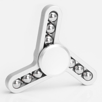 

Krypton High Speed 3 Wing Metal 9 Ball Great for Stress Relief Anti Anxiety for Children / Adults Fidget Spinner Toy .(Multicolor)