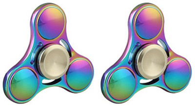 

Krypton RAINBOW FIDGET SPINNER FAST MINI 2 MINT SPIN 3 WING.(PACK OF 2)(Multicolor)