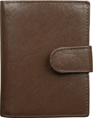 

Kan Men Brown Genuine Leather Document Holder(14 Card Slots)