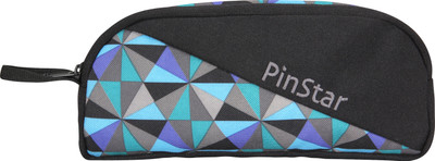 

PinStar Cosmetic Pouch(Black), Graphic grey