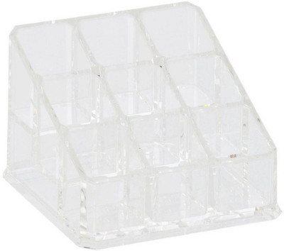 

Bruzone Lipstick Holder 9 Piece D07 Lipstick Holder Vanity Box(White)