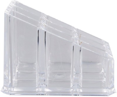 

Bruzone 9 Piece Lipstick Holder A04 Makeup Vanity Box(White)