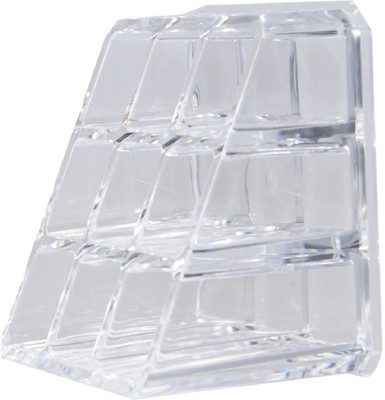 

Bruzone Lipstick Holder 9 Piece D03 Lipstick Holder Vanity Box(White)