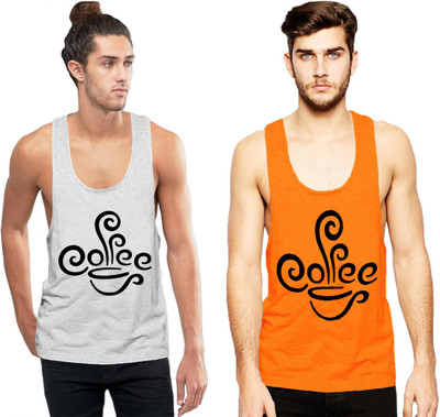 Cottonbeans Men Vest(Pack of 2)