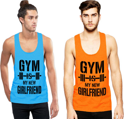 Cottonbeans Men Vest(Pack of 2)