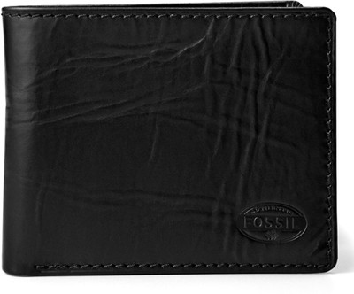 

Fossil Men Black Genuine Leather Wallet(8 Card Slots)