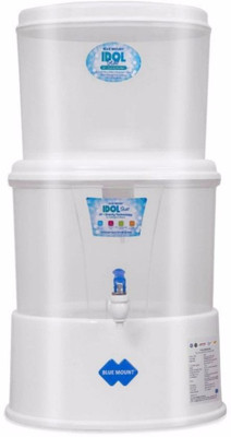 Blue Mount IDOL_STAR . 18 L Gravity Based Water Purifier(White)