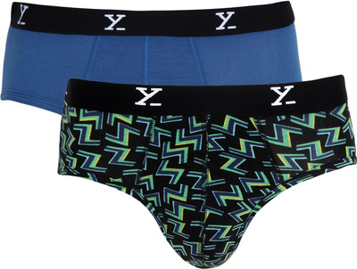 XYXX Men Ultra Soft Modal Printed Brief(Pack of 2)
