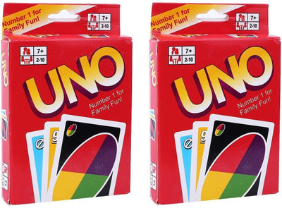 

Memore Uno Game Card (Pack of 2)(Multicolor)