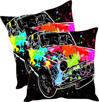 

Sleep Nature's Printed Cushions Cover(Pack of 2, 40.63 cm*40.63 cm, Multicolor)