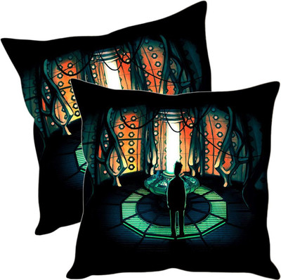 

Sleep Nature's Printed Cushions Cover(Pack of 2, 30.63 cm*30.63 cm, Multicolor)