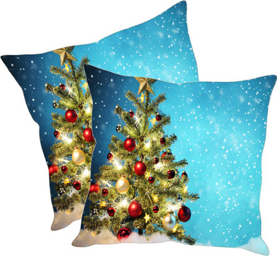

Sleep Nature's Printed Cushions Cover(Pack of 2, 40.63 cm*40.63 cm, Multicolor)