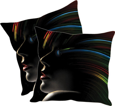 

Sleep Nature's Printed Cushions Cover(Pack of 2, 40.63 cm*40.63 cm, Multicolor)