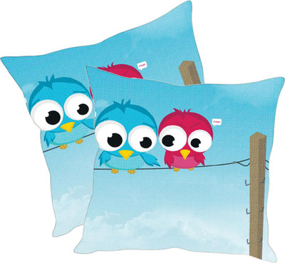 

Sleep Nature's Printed Cushions Cover(Pack of 2, 40.63 cm*40.63 cm, Multicolor)