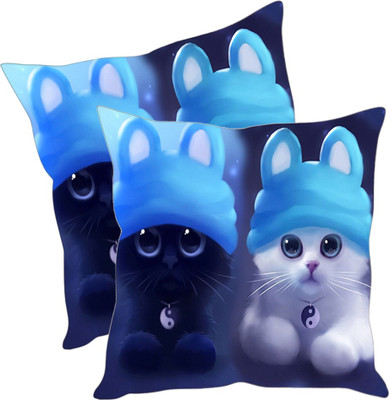 

Sleep Nature's Printed Cushions Cover(Pack of 2, 40.63 cm*40.63 cm, Multicolor)