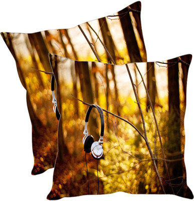 

Sleep Nature's Printed Cushions Cover(Pack of 2, 30.63 cm*30.63 cm, Multicolor)