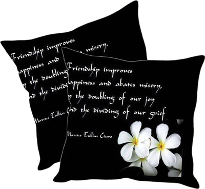 

Sleep Nature's Printed Cushions Cover(Pack of 2, 40.63 cm*40.63 cm, Multicolor)