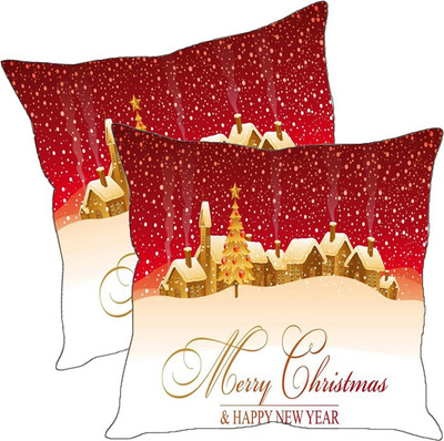 

Sleep Nature's Printed Cushions Cover(Pack of 2, 40.63 cm*40.63 cm, Multicolor)