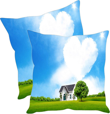 

Sleep Nature's Printed Cushions Cover(Pack of 2, 40.63 cm*40.63 cm, Multicolor)
