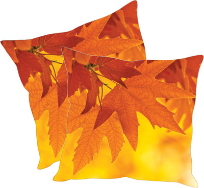

Sleep Nature's Printed Cushions Cover(Pack of 2, 40.63 cm*40.63 cm, Multicolor)