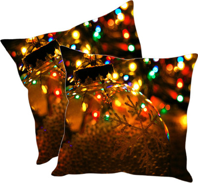 

Sleep Nature's Printed Cushions Cover(Pack of 2, 30.63 cm*30.63 cm, Multicolor)