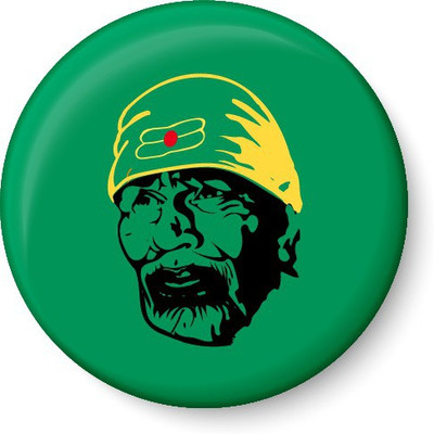 

PEACOCKRIDE Sai Baba Fridge Magnet Fridge Magnet Pack of 1