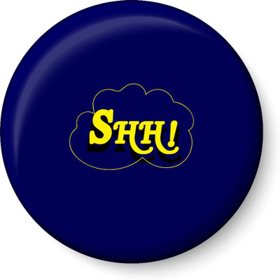 

PEACOCKRIDE SHH! I Silence I Fridge Magnet Fridge Magnet Pack of 1