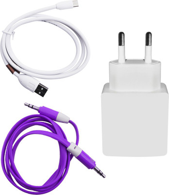 DAKRON Wall Charger Accessory Combo for HTC One X9(Multicolor)